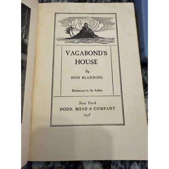 Lot Of 3 Vintage Don Blanding Books Published 1943 - Picture 3 of 5